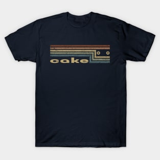 Cake Cassette Stripes T-Shirt